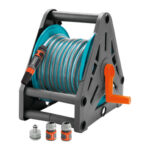 ENROLLADOR CON MANGUERA Y ACCESORIOS INCLUIDOS - 15 M Ø 13 MM