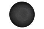 ENSALADERA PORCELANA NEGRA FOSIL - Ø 25 X 5 CM