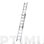 ESCALERA ALUMINIO DOBLE MANUAL - 12+12 PELDAÑOS