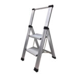 ESCALERA ALUMINIO DOMESTICA PELDAÑO SUPER ANCHO