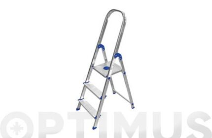 ESCALERA ALUMINIO PELDAÑO ANCHO