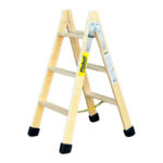 ESCALERA MADERA TIJERA