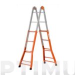 ESCALERA TELESCOPICA ACERO