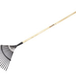 ESCOBA RECOGEHOJAS METALICA 21 DIENTES PLANOS