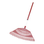 ESCOBA RECOGEHOJAS POLIPROPILENO 23 DIENTES - 56 CM MANGO EXTENSIBLE