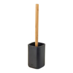 ESCOBILLERO WC ZENSE - BAMBU NEGRO