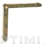 ESCUADRA ACERO DE REFUERZO MODELO 3 BRICOMATADO - 30 X 30 MM