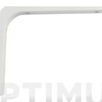 ESCUADRA SOPORTE ACERO MODELO 2 BLANCO