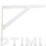 ESCUADRA SOPORTE REFORZADA MODELO 9 BLANCO