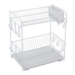 ESCURREPLATOS PLASTIFICADO GRANDE - BLANCO