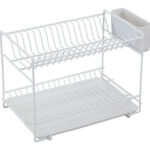 ESCURREPLATOS PLASTIFICADO PEQUEÑO - BLANCO