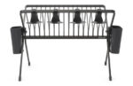 ESCURREPLATOS PLEGABLE GRANDE - GRIS OSCURO - Imagen 2