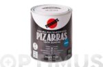 ESMALTE AL AGUA PIZARRAS MATE - 750 ML NEGRO
