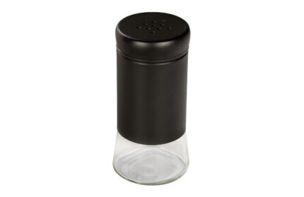 ESPECIERO DE VIDRIO BOGA NEGRO - 14CL 5X11,5X5CM