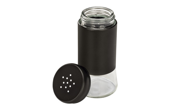 126_68f787f35a4e4 ESPECIERO DE VIDRIO BOGA NEGRO - 14CL 5X11,5X5CM - Imagen 2