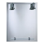 ESPEJO BAÑO LUMINOSO LUX-11 B-808 - 75 X 60 CM