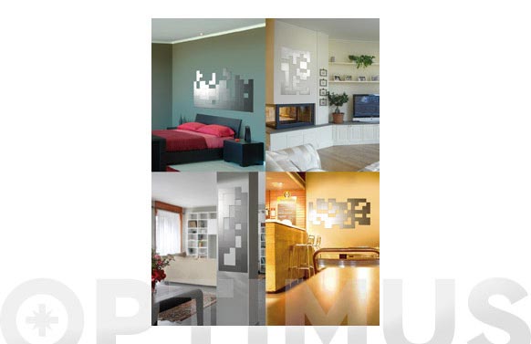 126_68f78847ce094 ESPEJO DECORATIVO TETRIK - 7 PIEZAS - Imagen 1