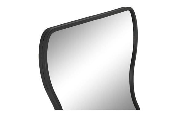 126_68f78879985e8 ESPEJO METAL IRREGULAR NEGRO - 50X2X150CM - Imagen 2