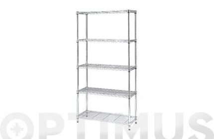 ESTANTERIA 5 BALDAS METAL STYLO