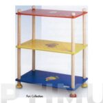 ESTANTERIA MADERA 3 ESTANTES INFANTIL - MAGDA
