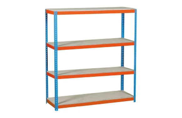 126_68f78a47530ab ESTANTERIA METAL 4 ESTANTES MADERA SIN TORNILLOS - Imagen 5