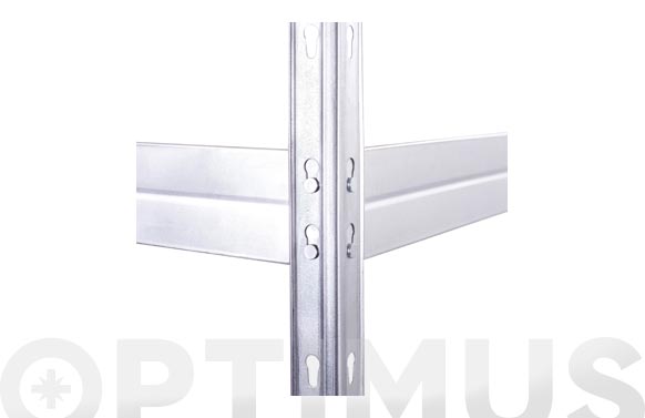 126_68f8c24927320 ESTANTERIA METAL GALVANIZADO 4 ESTANTES DE REJILLA - Imagen 3