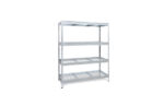 ESTANTERIA METAL GALVANIZADO 4 ESTANTES DE REJILLA - Imagen 5