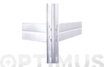ESTANTERIA METAL GALVANIZADO 5 ESTANTES DE REJILLA - 180 X 90 X 45 CM - Imagen 3