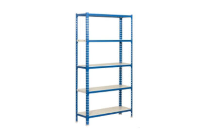 ESTANTERIA METAL GALVANIZADO 5 ESTANTES METAL SIN TORNILLOS