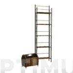 ESTANTERIA PLEGABLE MIMBRE - 168 X 46 X 21 CM