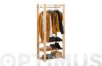 ESTANTERIA VESTIDOR PINO REFORZADA - 174,2 X 76,7 X 43 CM - Imagen 2