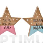 ESTRELLA MDF CON LEDS - SURTIDAS