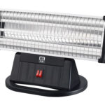 ESTUFA CUARZO 3 BARRAS - 400/800/1200 W NEGRO