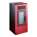 ESTUFA PELLET ECO ROJA - 6,5 KW