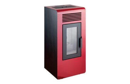 ESTUFA PELLET ECO ROJA - 6,5 KW