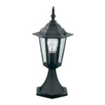 FAROL SOBREMURO NEGRO - IP44 E27 60W