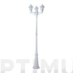 FAROLA BLANCA 2,17 M 3 CABEZAS - IP44 E27 60W