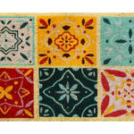 FELPUDO COCO BLANCO VINTAGE COLORS - 40 X 70 CM
