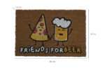 FELPUDO COCO FRIENDS FORBEER - 40 X 60 CM - Imagen 3