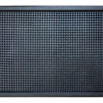 FELPUDO DECORACION CEPILLO CAU NEGRO - 120 X 80 CM