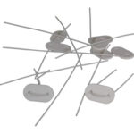 FIJACION CAÑIZO PCV 26 UDS