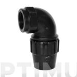 FITTING ENLACE ACODADO 90 ROSCA HEMBRA PE