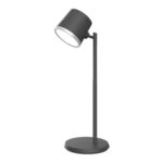 FLEXO LED CON BATERIA CAMALEON 6W NEGRO - 330LM CCT MULTIPOSICION SOBREMESA PARED