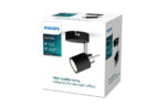 FOCO MERANTI GU10 1 X 35W - 1 FOCO METAL NEGRO - Imagen 2