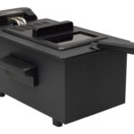 FREIDORA DE ACEITE INOX - 3L NEGRA MATE