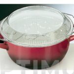 FREIDORA VOLCAN CON CESTILLO +TAPA - 24 CM