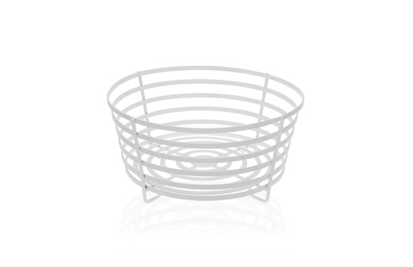 126_68f8dce5dfd42 FRUTERO REDONDO METALICO - BLANCO MATE - Imagen 1