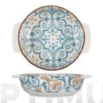 FUENTE PORCELANA REDONDA FULL DECORADO