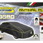 FUNDA AUTOMOVIL ANTI GRANIZO - TALLA 1 406 X165X119 GRIS-NARANJA