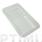 FUNDA PARA BANDEJA DE PINTAR PEQUEÑA 4 UDS. - 16 X 32 CM TRANSPARENTE